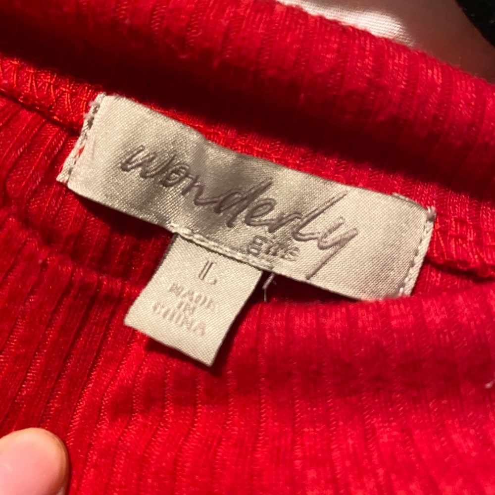 cute long sleeve fitted shirt